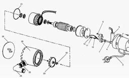 Metabo 025003500410 TP 350/6 SUBMERSIBLE PUMP spare parts