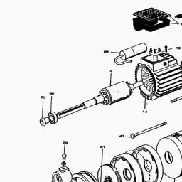 Metabo 025005001110 P 500/1605 M CENTRIFUGAL PUMP spare parts