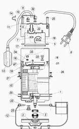 Metabo 025011002210 PS 1100/TSN 16 SEWAGE PUMP spare parts
