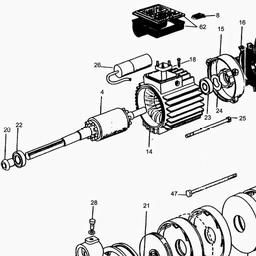 Metabo 025016005410 HVA 1605 M DOMESTIC WATER SUPPLY SYSTEM spare parts