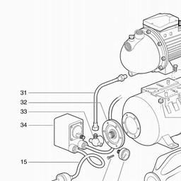 Metabo 025030002610 HWW 3000/20 K DOMESTIC WATER SUPPLY SYSTEM spare parts