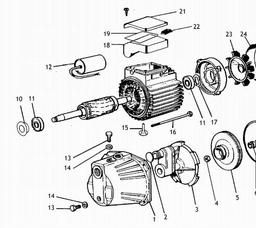 Metabo 025030004210 P 3000 G GARDEN PUMP spare parts