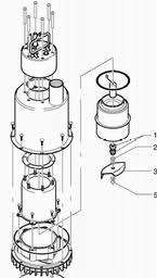 Metabo 025050000910 TP 5000 SN SUBMERSIBLE PUMP spare parts