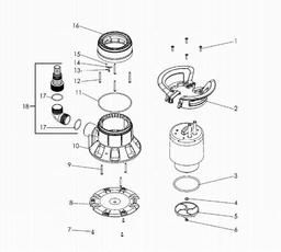 Metabo 025075000010 PS 7500 S SCHMUTZWASSER TAUCHPUMPE spare parts