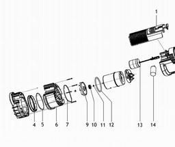 Metabo 025120000910 TP 12000 SI SUBMERSIBLE PUMP spare parts