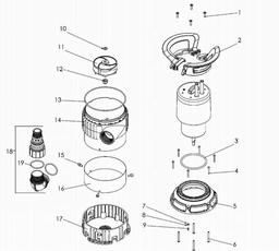 Metabo 025140000010 TPS 14000 S COMBI KOMBI-TAUCHPUMPE spare parts
