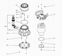 Metabo 025150000010 PS 15000 S SCHMUTZWASSER TAUCHPUMPE spare parts