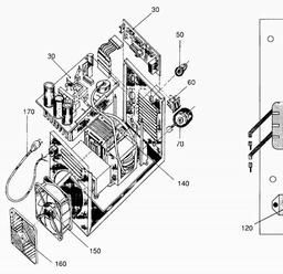 Metabo 027107131010 130 SDi WELDING INVERTER spare parts
