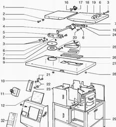 Metabo 029002600810 MULTI 260 S/W COMBINATION MACHINE spare parts
