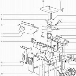 Metabo 029003101010 MULTI 310 G/D COMBINATION MACHINE spare parts