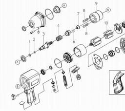Metabo 090105973010 spare parts