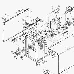 Metabo 090200554410 SDV 250 E SEPARATE WIRE FEED UNIT spare parts