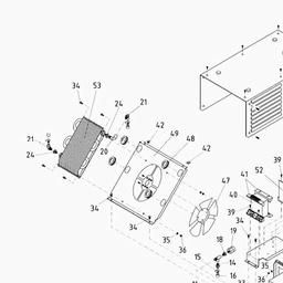 Metabo 090201140410 SWK 250 SEPARATE WATERCOOLING UNIT spare parts