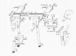 Metabo 091000917610 KGT TABLE SIDE EXTENSION spare parts