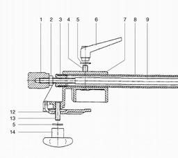 Metabo 091000922210 KGT WORK CLAMP spare parts
