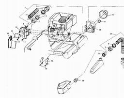 Metabo 091000924911 KGT 500/501 DUST EXTRACTION KIT spare parts