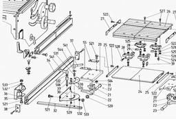 Metabo 091001843410 UK220/PK200 SLIDING CARRIAGE spare parts