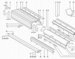 Metabo 091006010410 PKU 250 TRAVELLING TABLE spare parts