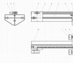 Metabo 091006013910 PKU 250 AUXILIARY FENCE spare parts