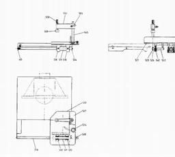 Metabo 091401560010 TF 100 SLIDING CARRIAGE spare parts