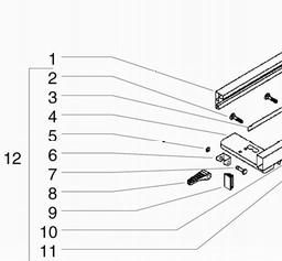 Metabo 101018670210 RIP FENCE ASSEMBLY spare parts