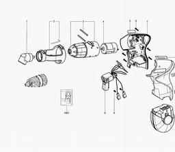 Metabo 600059 PowerMaxx spare parts
