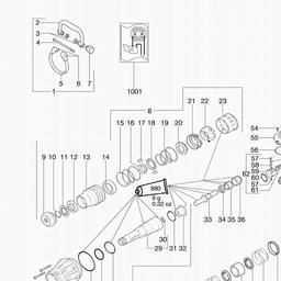 Metabo 600095 MHE 95 spare parts