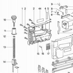 Metabo 600119 TA A 19 spare parts