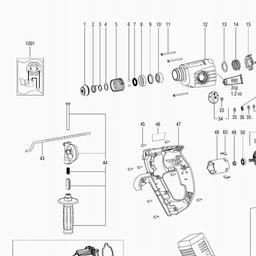 Metabo 600189 KHA 24 spare parts