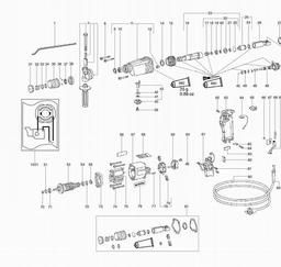 Metabo 600204 BHE Starlight spare parts