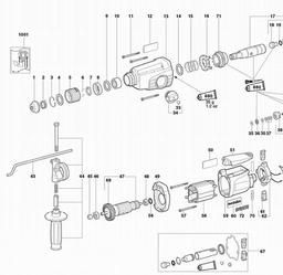 Metabo 600230 KHE 24 SP spare parts