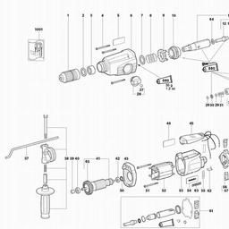 Metabo 600237 KHE 24 spare parts