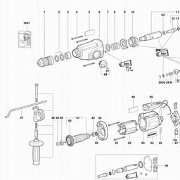 Metabo 600239 KHE 24 Contact spare parts