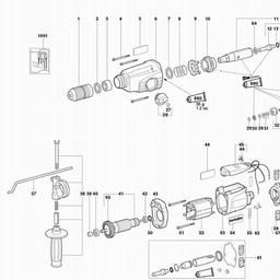 Metabo 600247 KHE 26 Diagnostic spare parts