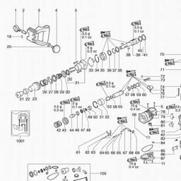 Metabo 600265 MHE 65 spare parts