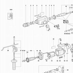 Metabo 600336 BHE 26 spare parts