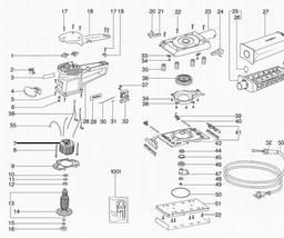 Metabo 600356 SR 356 spare parts