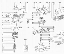Metabo 600357 SR E 357 spare parts