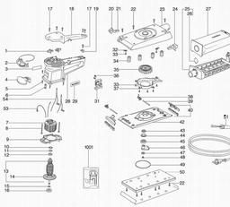 Metabo 600359 SR E 359 spare parts