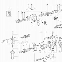 Metabo 600361 UHE 28 Multi spare parts