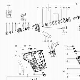 Metabo 600402 BHE 20 Compact spare parts