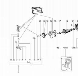 Metabo 600457 ST E 450 spare parts