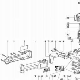 Metabo 600525 PS E 0525 spare parts