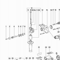 Metabo 600626 B E 622 S R+L spare parts