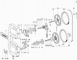Metabo 600633 BS 0633 W spare parts
