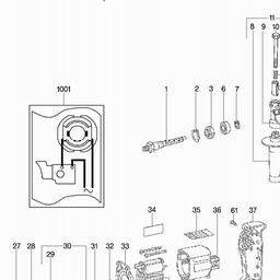 Metabo 600654 B 650/2 S spare parts