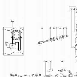 Metabo 600703 B E 700/2 S R+L spare parts