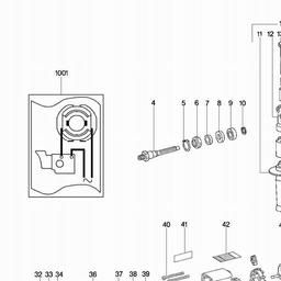Metabo 600703 B E 700/2 S R+L spare parts