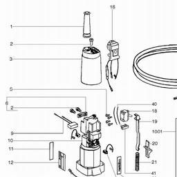 Metabo 600727 FM E 727 spare parts