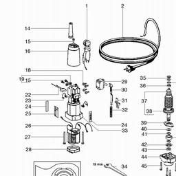 Metabo 600728 OF E 728 spare parts